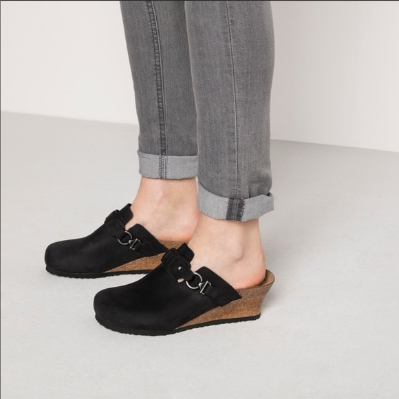 Birkenstock dana wedge clogs Clearance